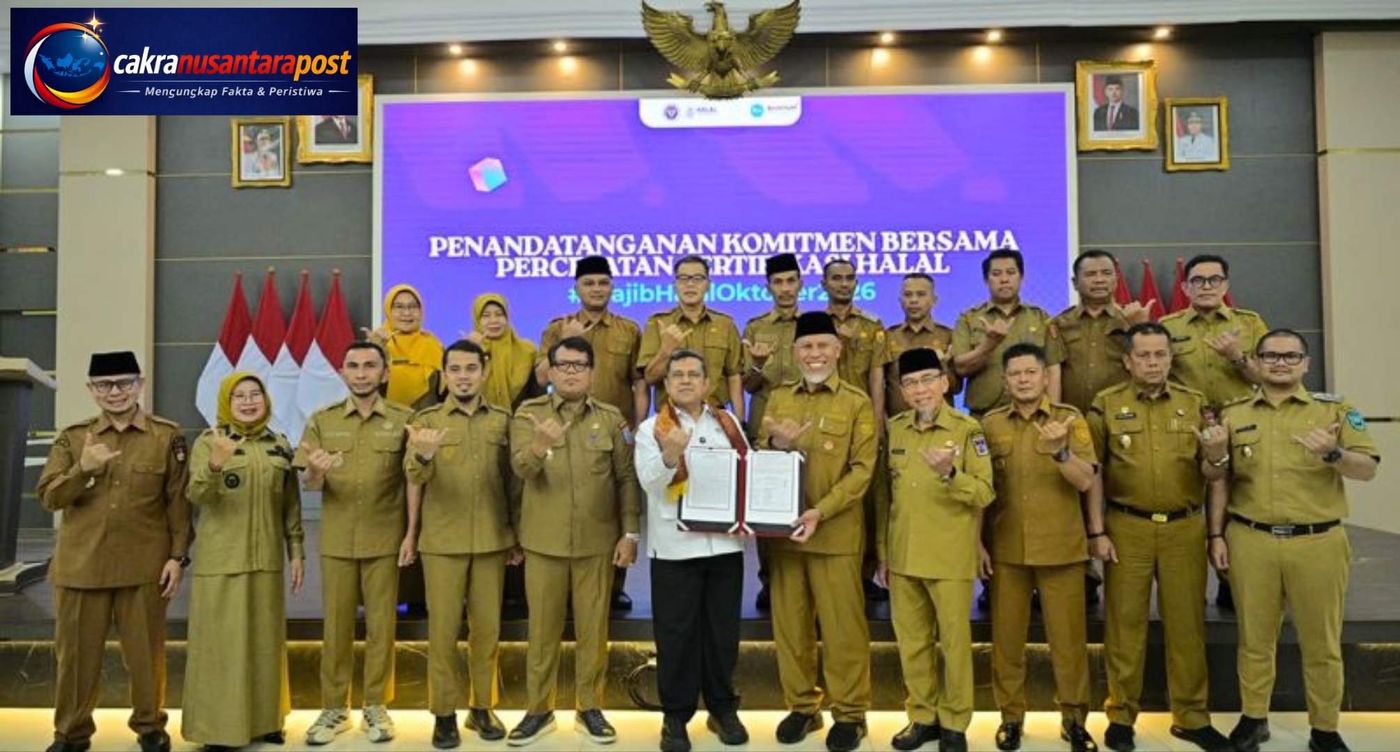 Mahyeldi Dorong Percepatan Sertifikasi Halal, Sumbar Bidik Jadi Pusat Ekosistem Halal Indonesia