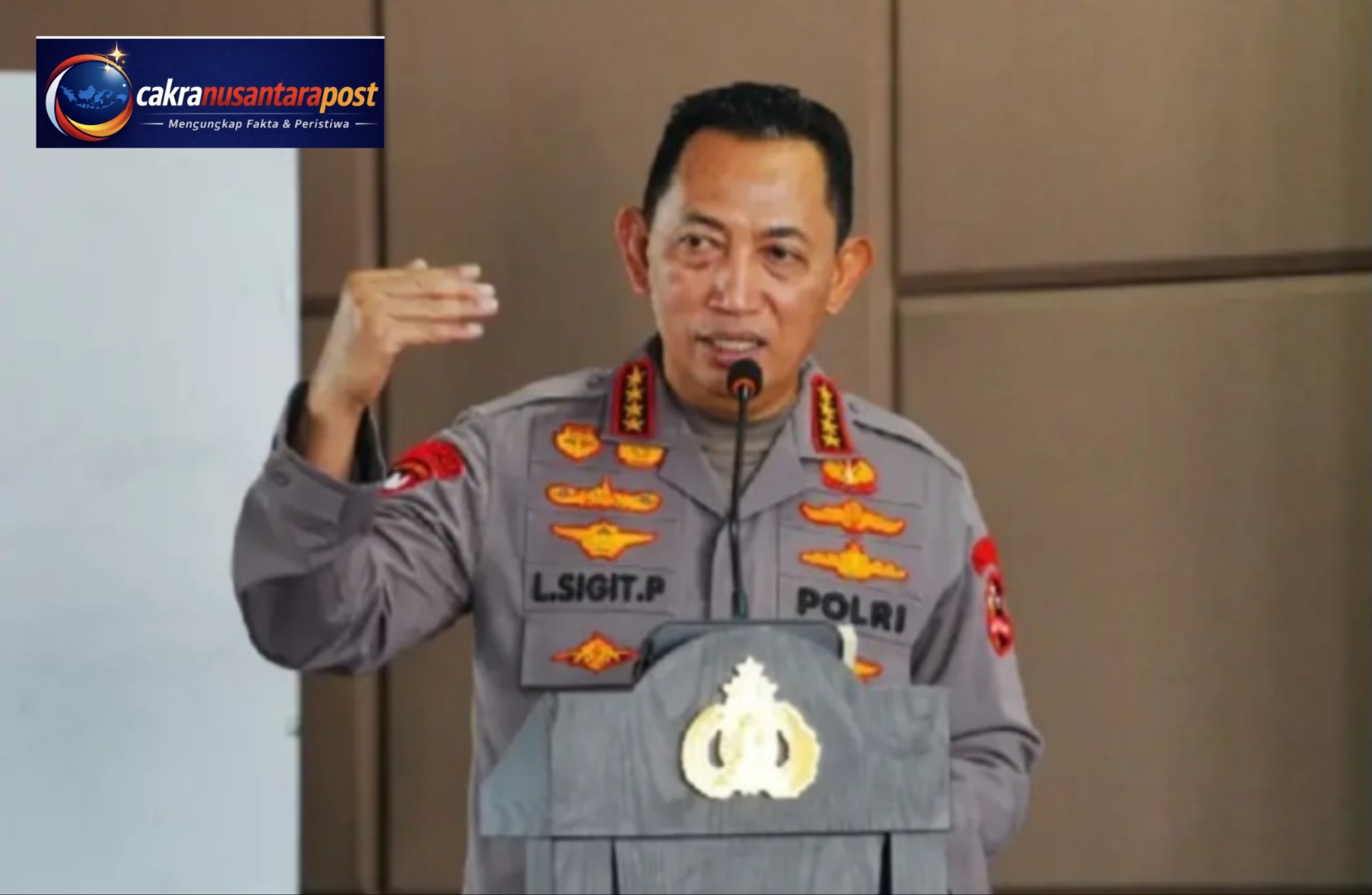 Kapolda Sumbar Irjen Pol Gatot Tri Suryata di Mutasi