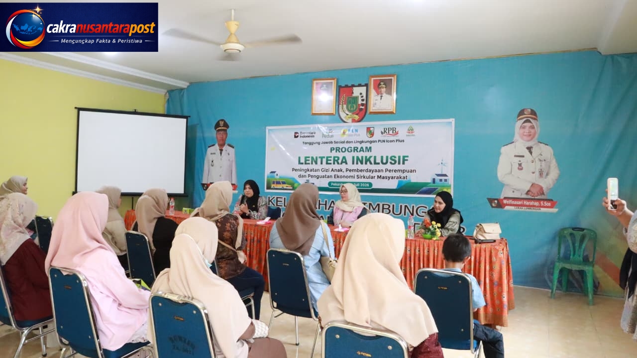 Melalui Semangat Iconnectivity for Humanity, PLN Icon Plus Wujudkan Pemberdayaan Masyarakat di Kelurahan Limbungan