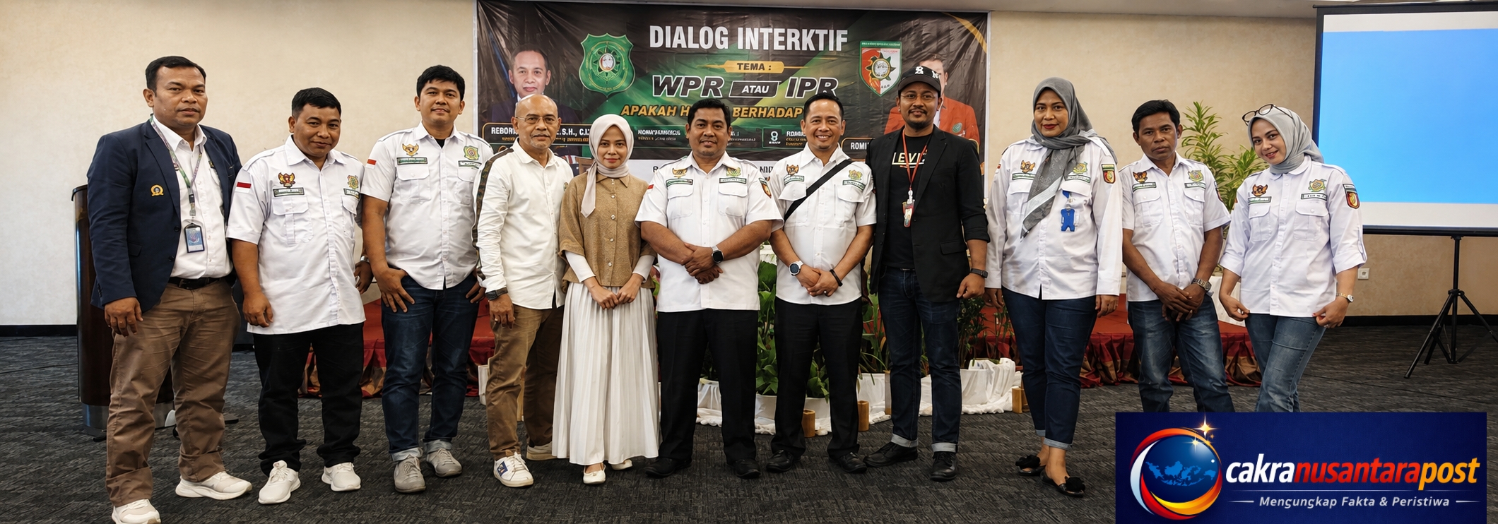 DPN BAPERMEN Hadiri Dialog Interaktif Bahas Solusi PETI di Sumbar