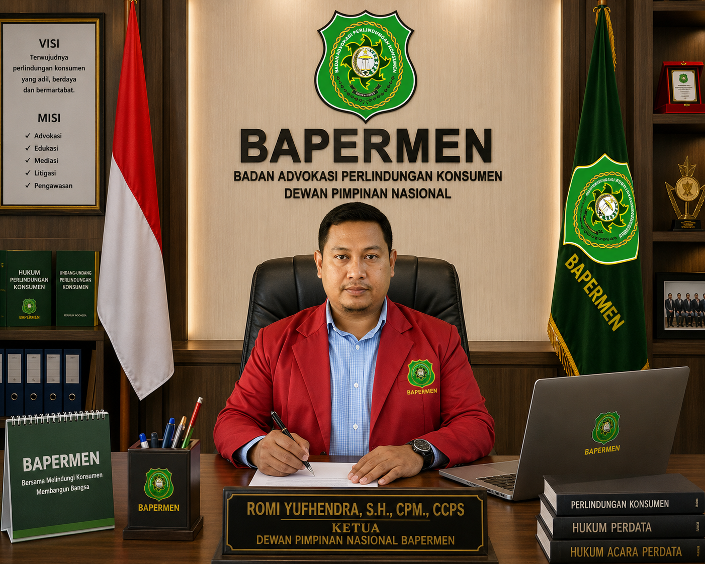 Ketua DPN BAPERMEN Romi Yufhendra Ucapkan Selamat Ulang Tahun ke-65 kepada Presiden ke-7 RI Joko Widodo
