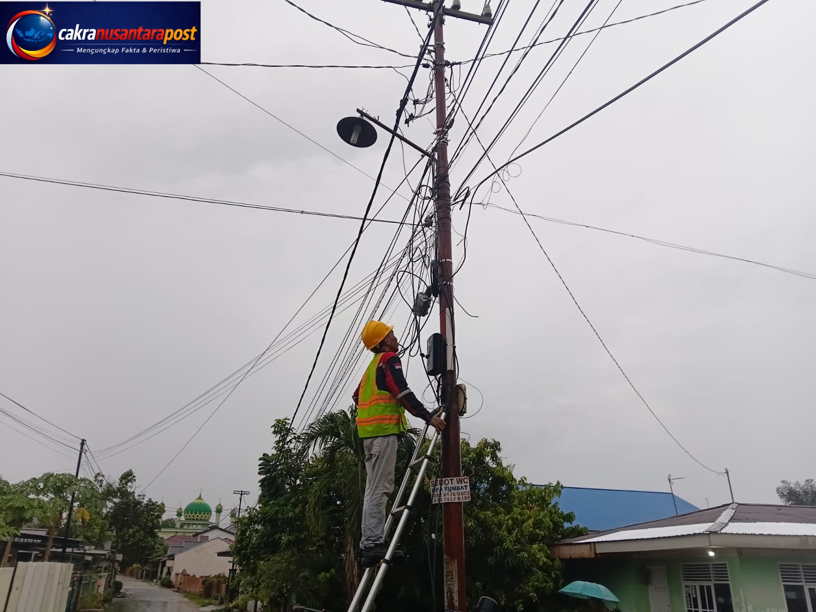 Jaga Konektivitas Tetap Andal, PLN Icon Plus Lakukan Pemeliharaan Jaringan Fiber Optik di Kota Pekanbaru
