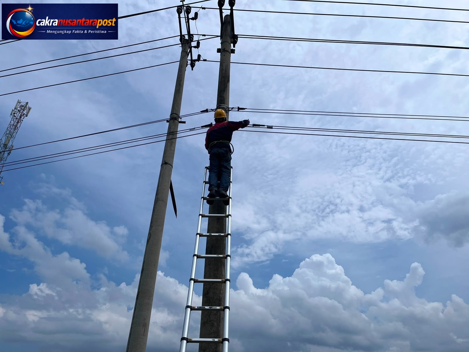 Antisipasi Potensi Gangguan, PLN Icon Plus Lakukan Pemeliharaan Jaringan Fiber Optik di Pangkalan Kerinci