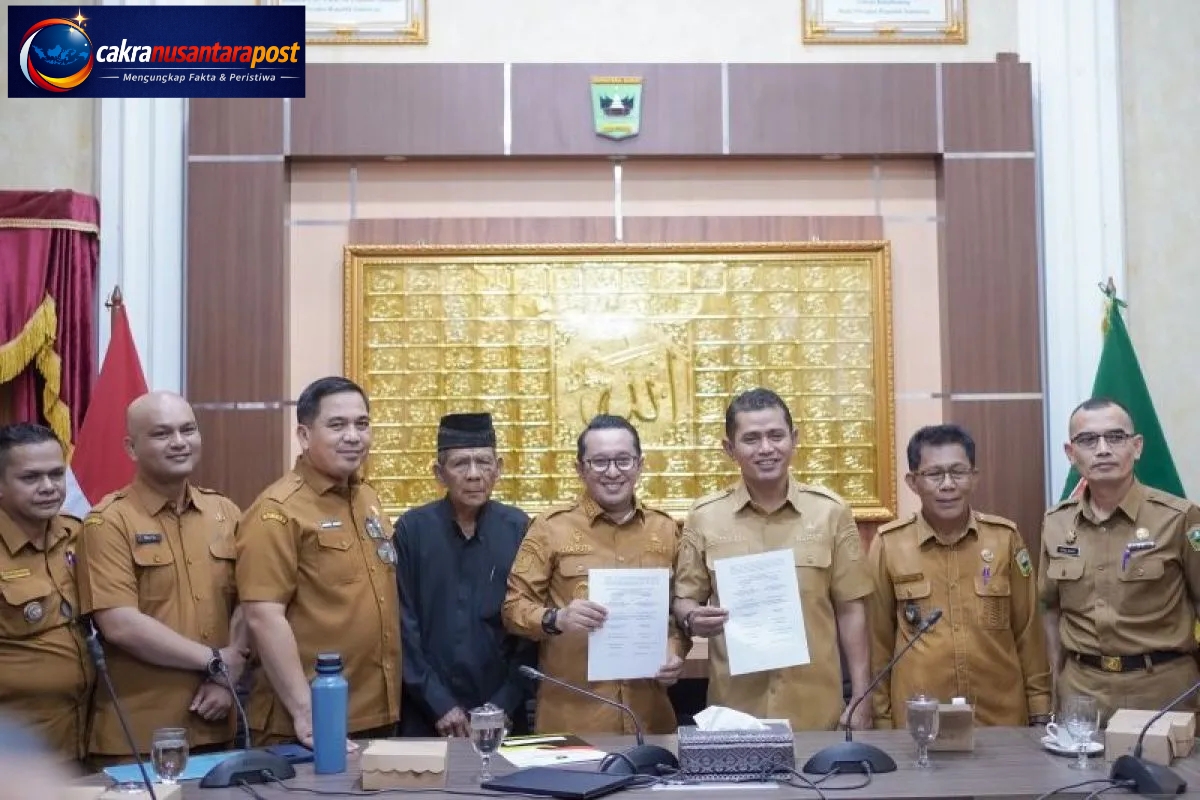 Solok dan Tanah Datar Serahkan Penetapan Batas Wilayah ke Kemendagri