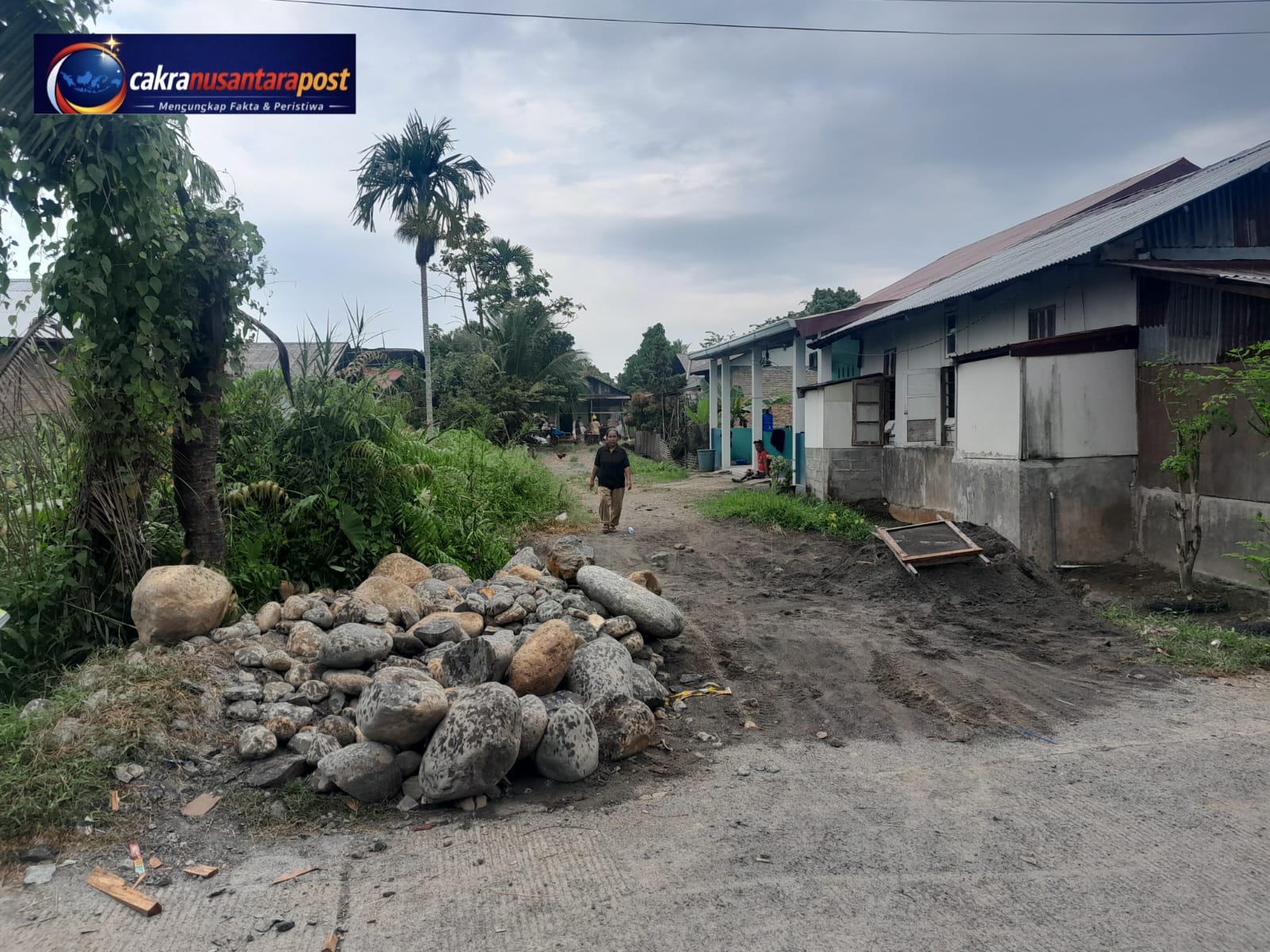 Proyek Dana Pokir Wismar Panjaitan di Gang Sepakat 4 Disorot: Papan Proyek 900 Juta Dicopot Usai Diprotes Warga