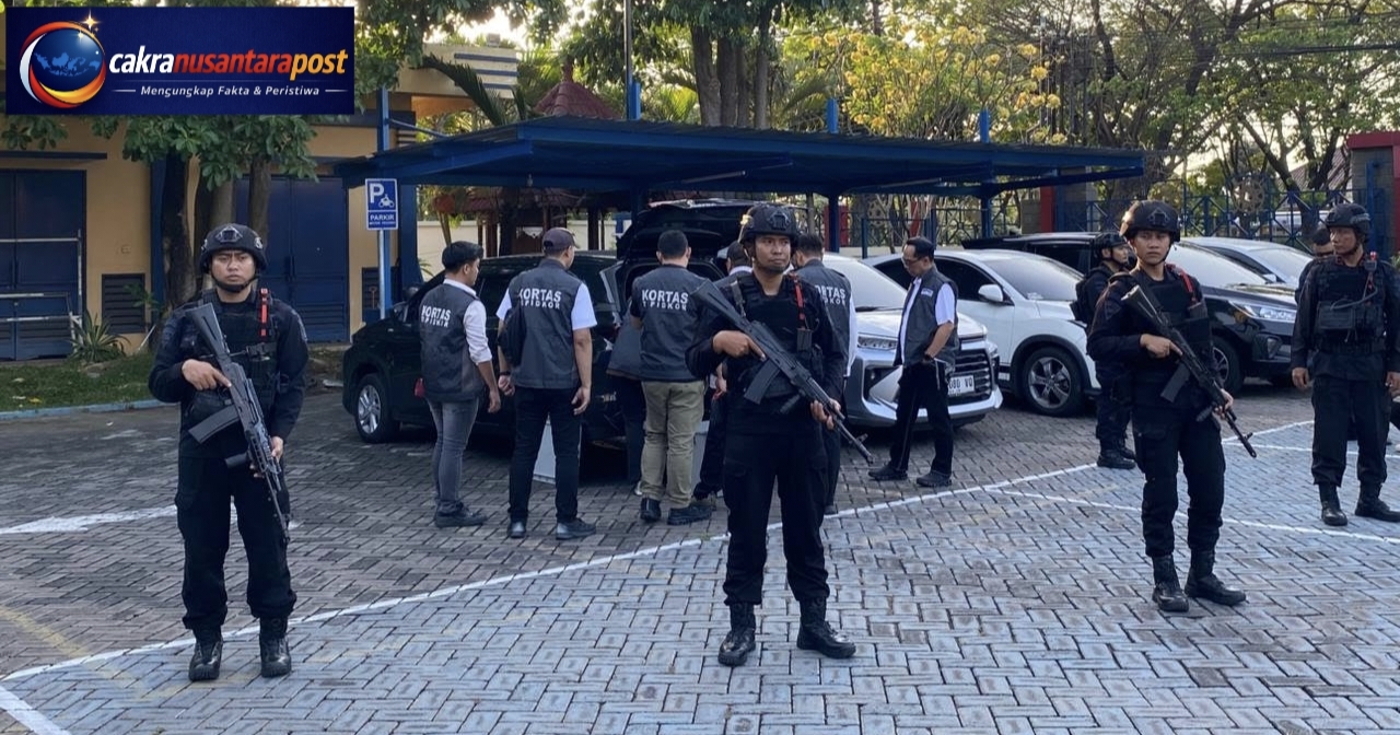 Kortastipidkor Polri Geledah Bea Cukai Juanda, Bongkar Dugaan Korupsi Impor Ponsel Bekas