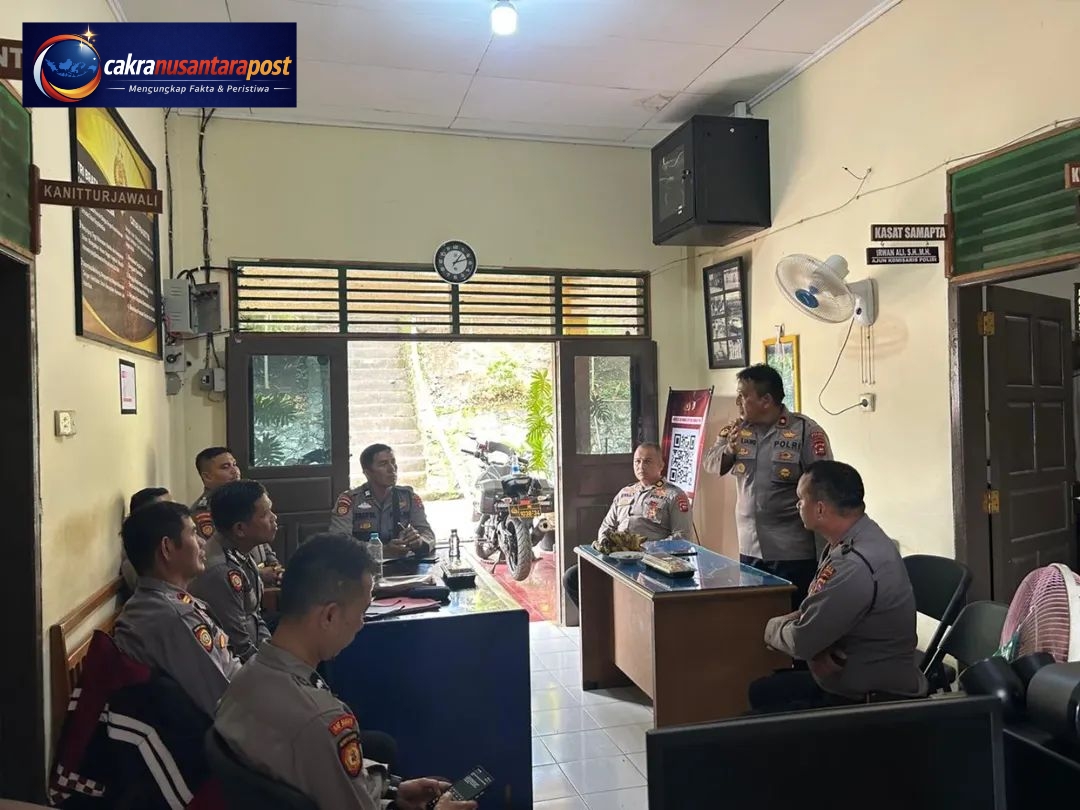 Supervisi Ditpamobvit Polda Sumbar di Polres Tanah Datar, Fokus Penguatan Bidang Waster