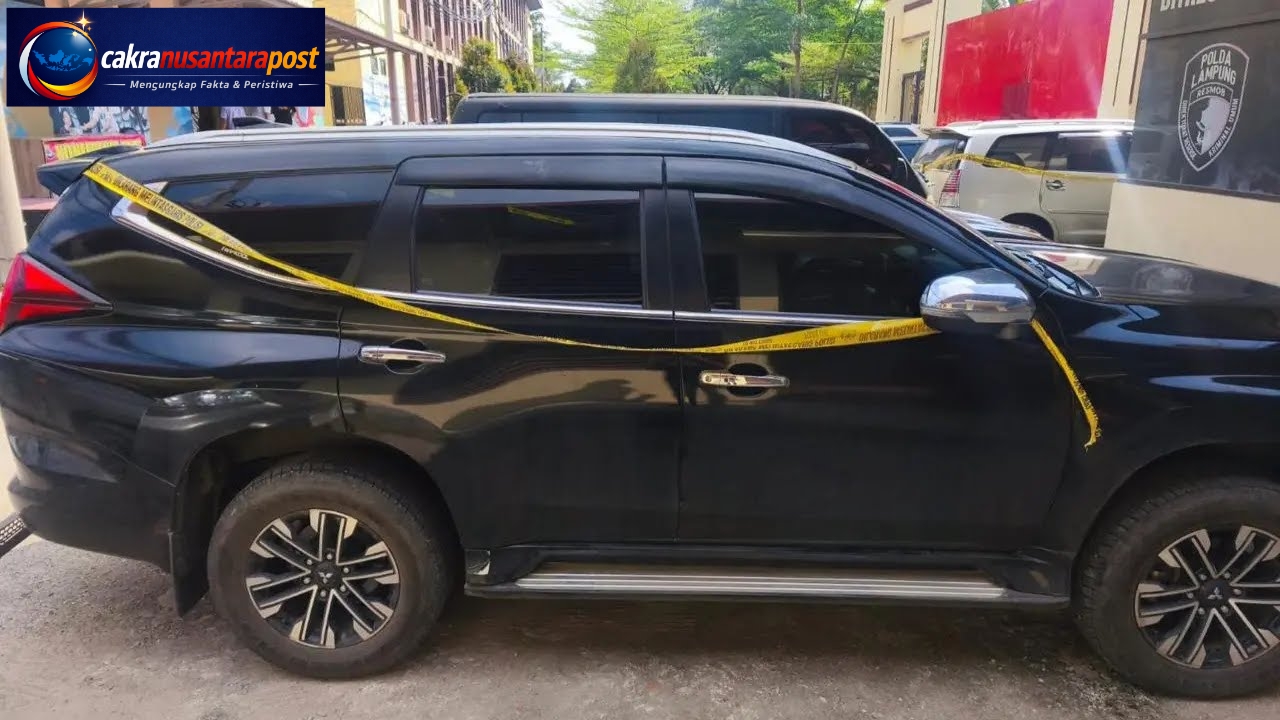 Delapan Debt Collector Diamankan, Polda Lampung Selidiki Dugaan Penarikan Paksa Mobil Pajero
